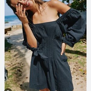 Free People Cerise mini dress NWT